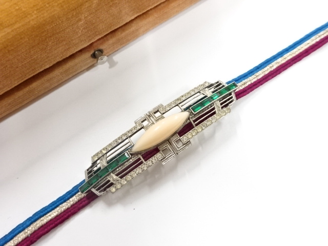 Japanese Kimono / Antique / Obidome